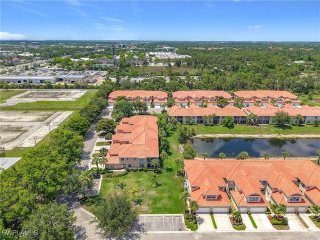 14031 W Hyde Park Dr Unit 201, Fort Myers, FL 33912 - aerial view of residential area featuring a nearby body of water