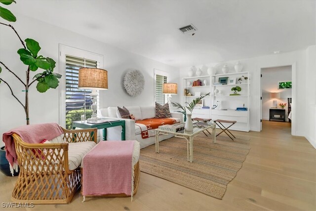701 Harbour Dr, Naples, FL 34103 - living room with wood finished floors