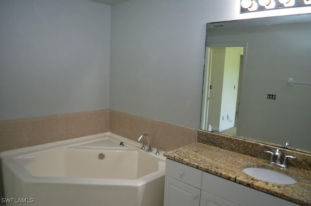 3808 27th St SW, Lehigh Acres, FL 33976 - full bath with vanity and a bath