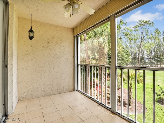 499 Forest Lakes Blvd Unit 207, Naples, FL 34105 - balcony with a ceiling fan