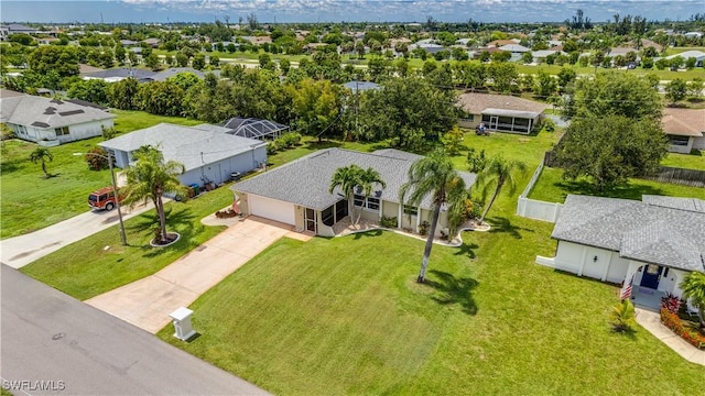 301 SE 26th Ter, Cape Coral, FL 33904 - aerial perspective of suburban area