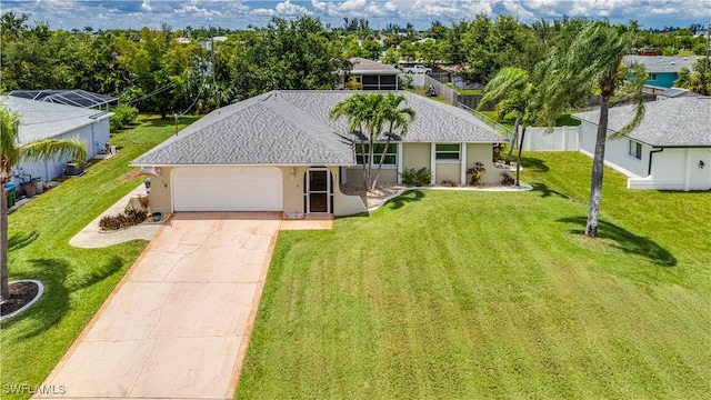 301 SE 26th Ter, Cape Coral, FL 33904 - single story home featuring an attached garage, stucco siding, and concrete driveway
