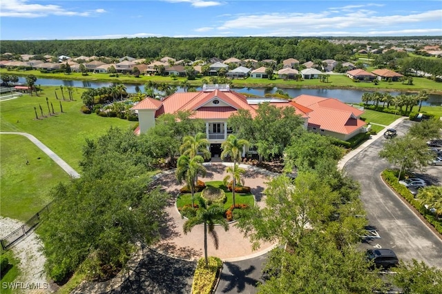 3336 Hampton Blvd, Alva, FL 33920 - aerial view of residential area featuring a nearby body of water