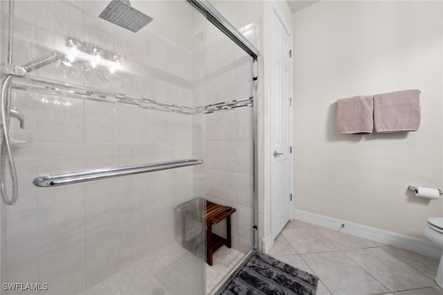 3336 Hampton Blvd, Alva, FL 33920 - full bath featuring a shower stall and tile patterned floors
