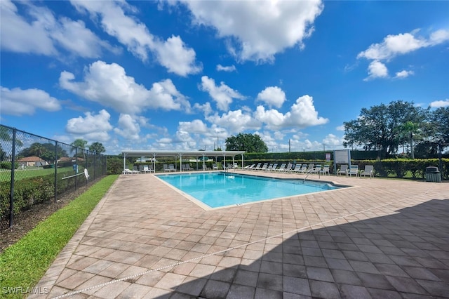 973 Summerfield Dr, Naples, FL 34120 - community pool with a patio area