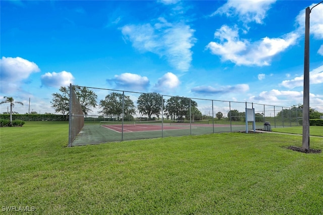973 Summerfield Dr, Naples, FL 34120 - view of tennis court