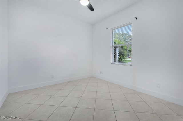973 Summerfield Dr, Naples, FL 34120 - empty room with ceiling fan and baseboards