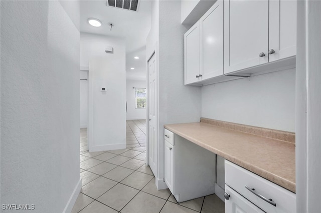 973 Summerfield Dr, Naples, FL 34120 - hall with light tile patterned floors and recessed lighting