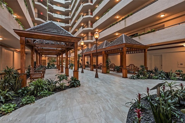 176 S Collier Blvd Unit 1107, Marco Island, FL 34145 - community lobby with a towering ceiling