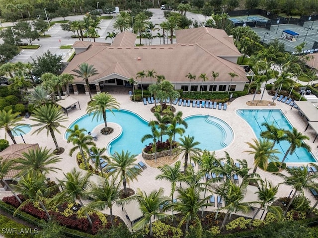 3051 Hudson Ter, Naples, FL 34119 - community pool with a patio