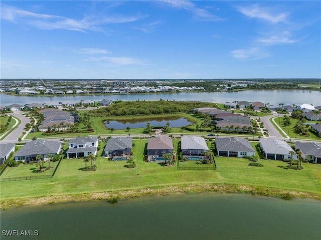 42243 Edgewater Dr, Punta Gorda, FL 33982 - aerial perspective of suburban area featuring a large body of water
