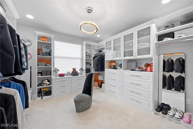 4692 Kensington Cir, Naples, FL 34119 - spacious closet featuring carpet