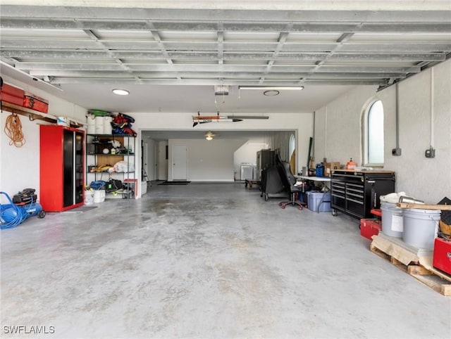 3704 Blue Heron Dr, Fort Myers, FL 33908 - garage with a garage door opener