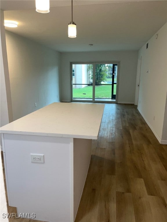 16881 Davis Rd Unit 713, Fort Myers, FL 33908 - spare room featuring wood finished floors