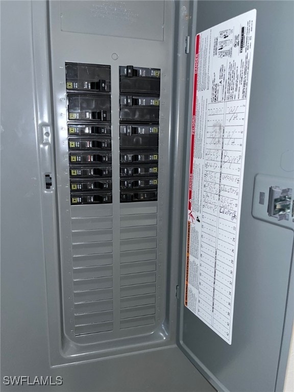 16881 Davis Rd Unit 713, Fort Myers, FL 33908 - utility room with electric panel