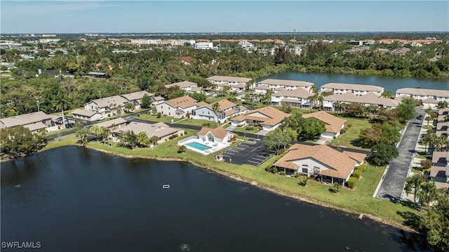 8441 N Haven Ln Unit B, Fort Myers, FL 33919 - view of property location with a large body of water and nearby suburban area