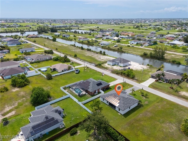 2804 NW 6th St, Cape Coral, FL 33993 - aerial perspective of suburban area featuring a nearby body of water