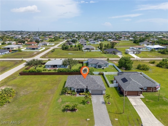 2804 NW 6th St, Cape Coral, FL 33993 - aerial perspective of suburban area