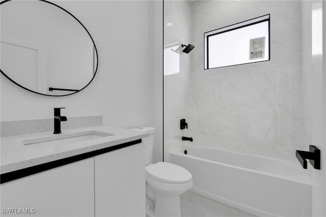 2616 42nd St W, Lehigh Acres, FL 33971 - full bathroom with vanity and bathtub / shower combination