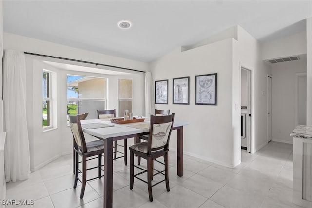 22 NW 14th Ave, Cape Coral, FL 33993 - dining room featuring baseboards and light tile patterned floors