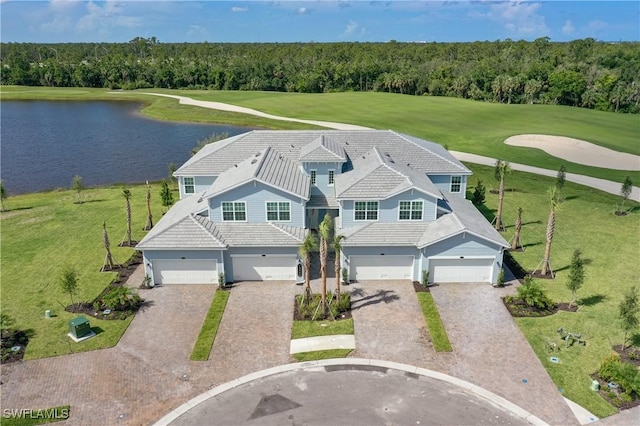 14818 Birchwood Ct Unit 6412, Punta Gorda, FL 33955 - aerial view of property and surrounding area featuring a nearby body of water and a golf club