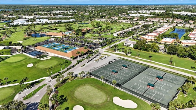 79 Glades Blvd Unit 1623, Naples, FL 34112 - aerial view of a golf course and a large body of water