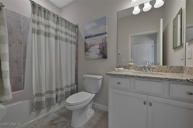 17573 Ashcomb Way, Estero, FL 33928 - bathroom featuring shower / bath combo and vanity