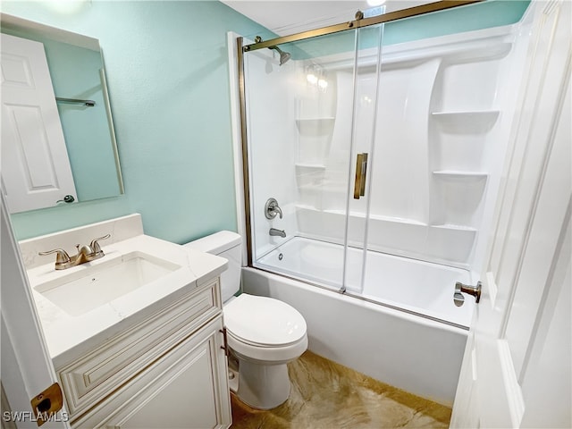 4770 Estero Blvd Unit 203, Fort Myers Beach, FL 33931 - full bath with vanity and shower / bath combination with glass door