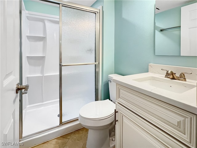 4770 Estero Blvd Unit 203, Fort Myers Beach, FL 33931 - bathroom featuring vanity and a shower stall