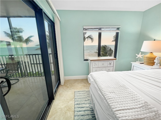 4770 Estero Blvd Unit 203, Fort Myers Beach, FL 33931 - bedroom featuring multiple windows and access to outside