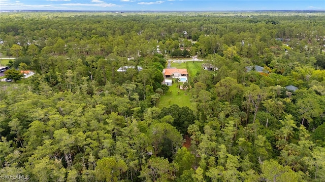 3270 14th Ave NE, Naples, FL 34120 - aerial view of property and surrounding area featuring a forest