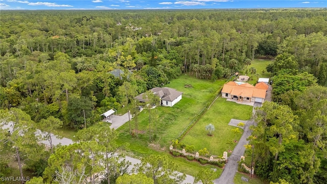 3270 14th Ave NE, Naples, FL 34120 - drone / aerial view of a heavily wooded area