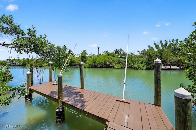 6120 Henderson Rd, Sanibel, FL 33957 - dock with a water view