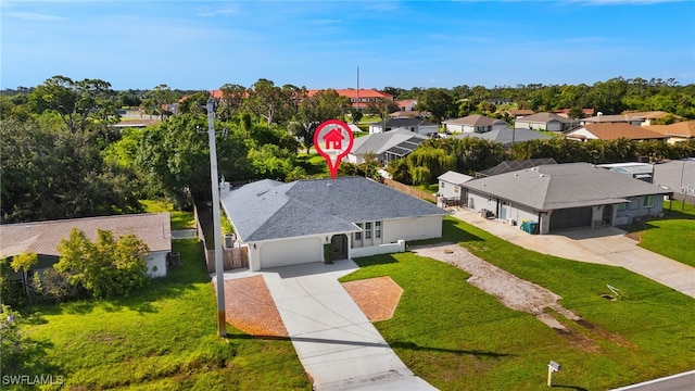 19897 Midway Blvd, Port Charlotte, FL 33948 - aerial perspective of suburban area