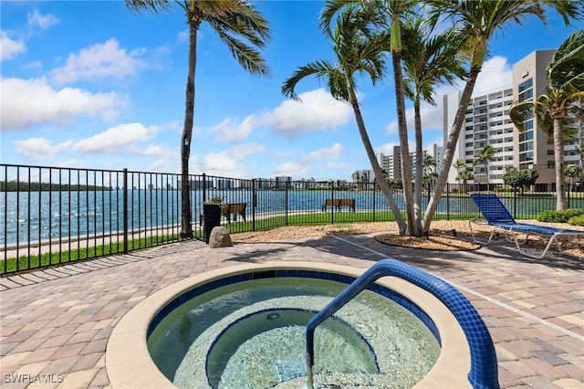 400 E Lenell Unit 110, Fort Myers Beach, FL 33931 - view of pool featuring a community hot tub