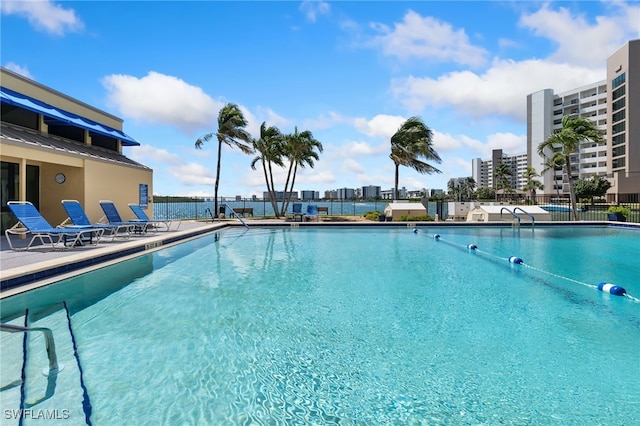 400 E Lenell Unit 110, Fort Myers Beach, FL 33931 - view of community pool