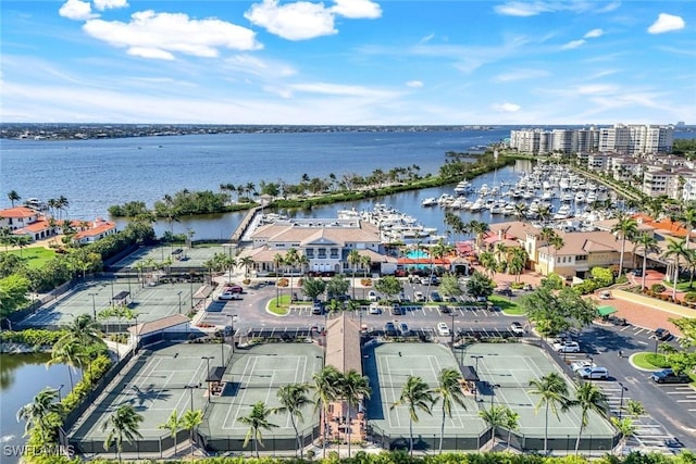 14581 Headwater Bay Ln, Fort Myers, FL 33908 - drone / aerial view of a large body of water
