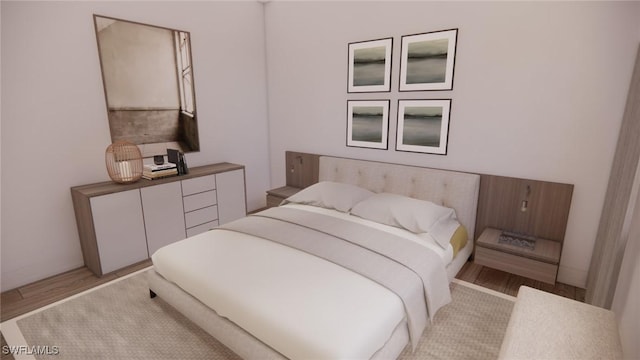 1021 Gaucho Ter, North Port, FL 34286 - bedroom featuring light wood-type flooring