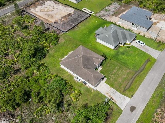 2811 44th St W, Lehigh Acres, FL 33971 - aerial perspective of suburban area