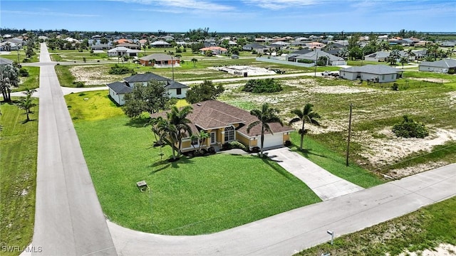 4322 NW 32nd Ter, Cape Coral, FL 33993 - aerial perspective of suburban area