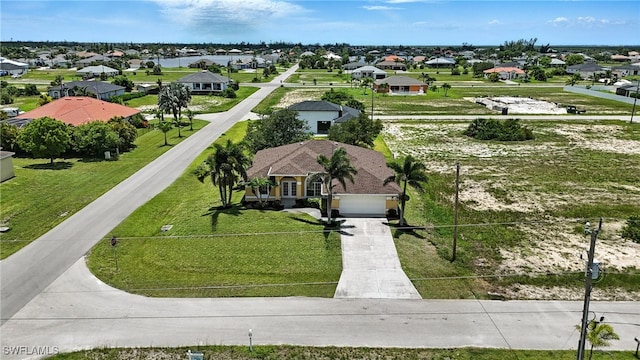 4322 NW 32nd Ter, Cape Coral, FL 33993 - aerial perspective of suburban area