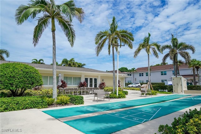 418 12th Ave S Unit C418, Naples, FL 34102 - view of community featuring shuffleboard