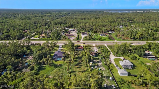 343 Golden Gate Blvd E, Naples, FL 34120 - aerial view of residential area featuring a forest