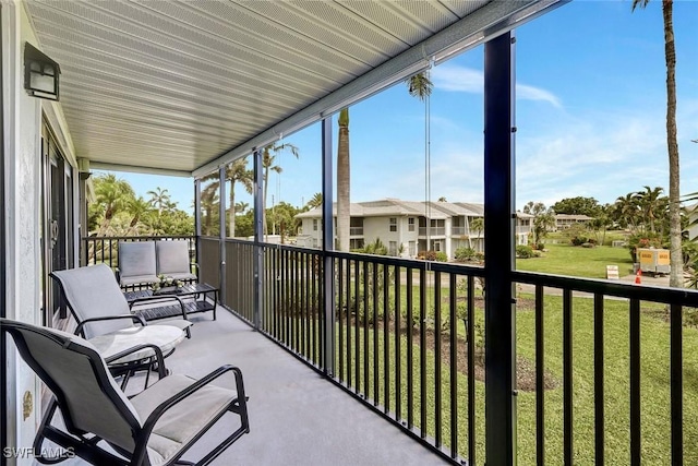 7105 Quail Run Ct W Unit 4, Fort Myers, FL 33908 - view of sunroom / solarium
