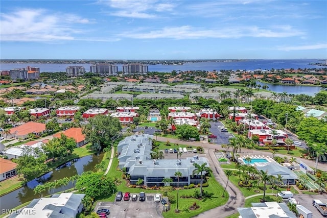 7105 Quail Run Ct W Unit 4, Fort Myers, FL 33908 - drone / aerial view of a nearby body of water