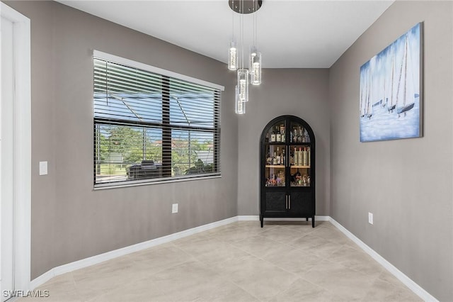 14659 Adina Ln, Fort Myers, FL 33905 - unfurnished room with baseboards and light tile patterned floors