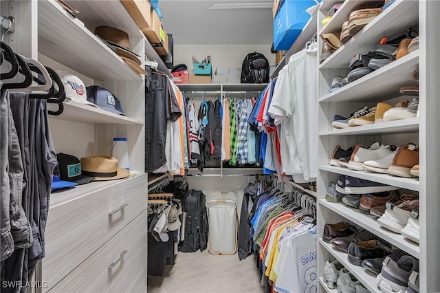 14659 Adina Ln, Fort Myers, FL 33905 - spacious closet featuring tile patterned floors