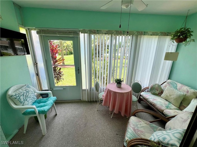 331 Joel Blvd Unit 109, Lehigh Acres, FL 33936 - view of sunroom / solarium