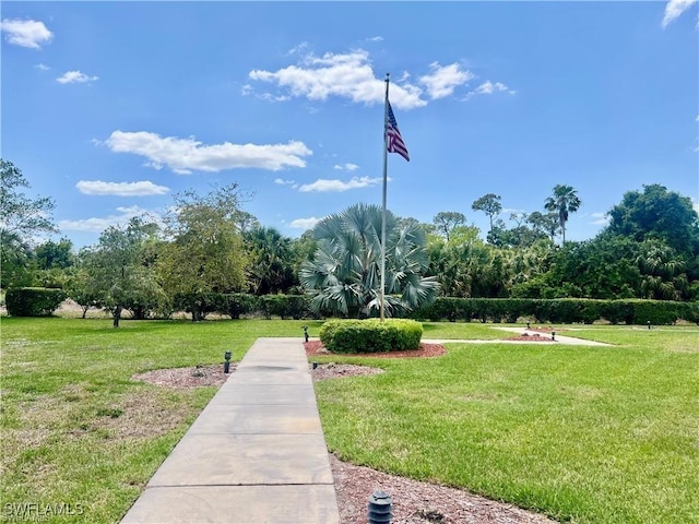 331 Joel Blvd Unit 109, Lehigh Acres, FL 33936 - surrounding community featuring a yard