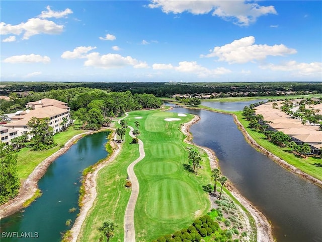 10720 Palazzo Way Unit 405, Fort Myers, FL 33913 - bird's eye view of a nearby body of water and a golf course